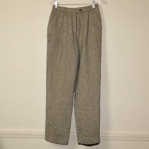 Evan-Picone grey and black wool blend pants, size 8